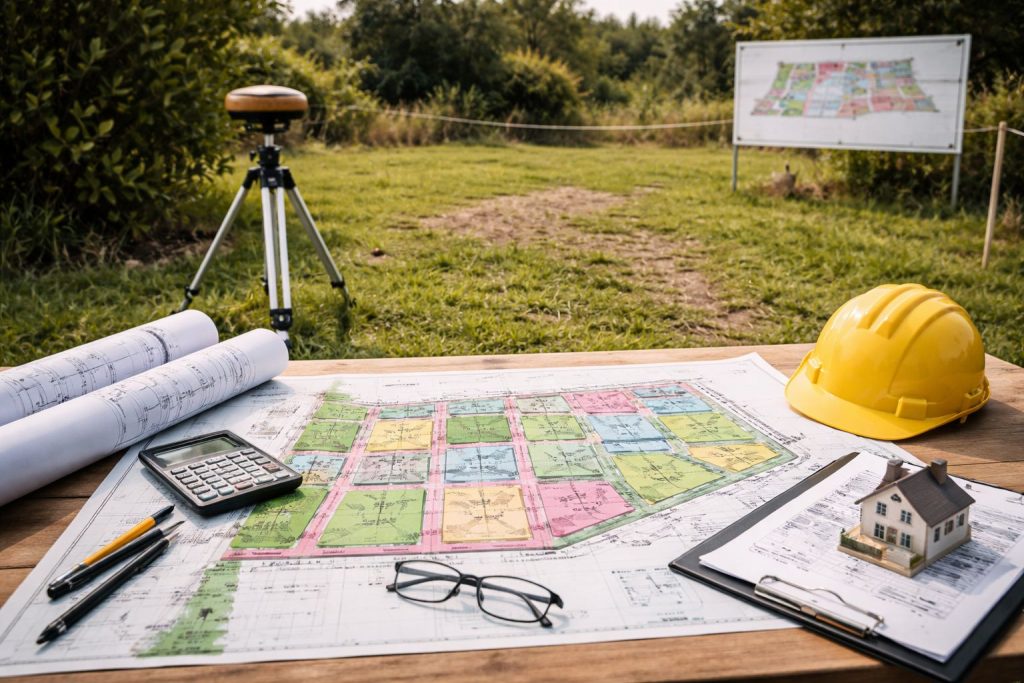 crige division parcelle